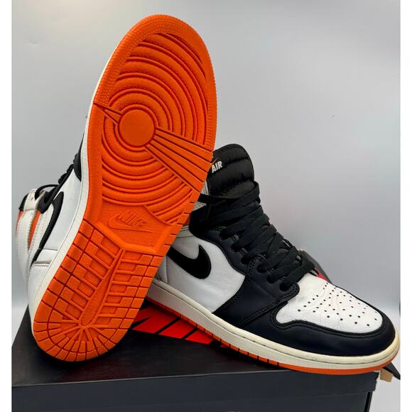 Nike Air Jordan 1 Retro High OG Electro Orange 555088-180 Sz 9.5 # 435 main image 4